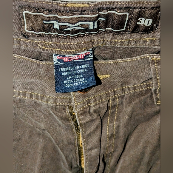 Men's TXT Brown Pants - Size 30 - Picture 3 of 3